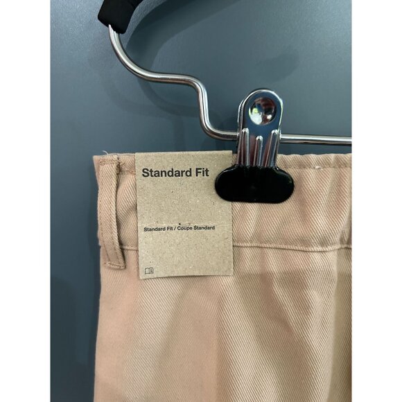 NEW Air Jordan Womens Woven Pleated Pants Size Medium Tan MSRP $99 - Picture 3 of 7